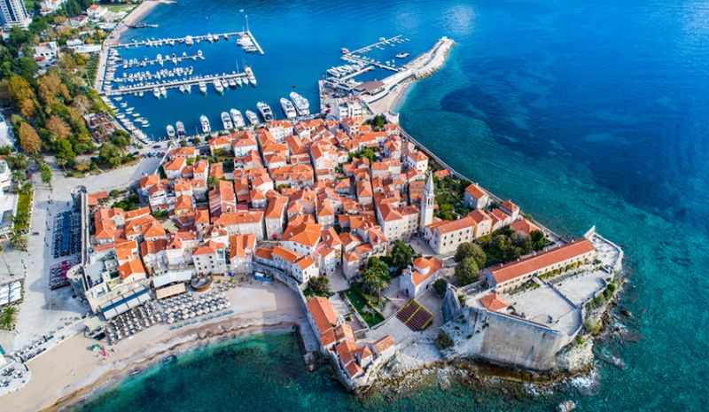 İzmir'den Direkt Sefer ile Budva Rotası Turu V2
