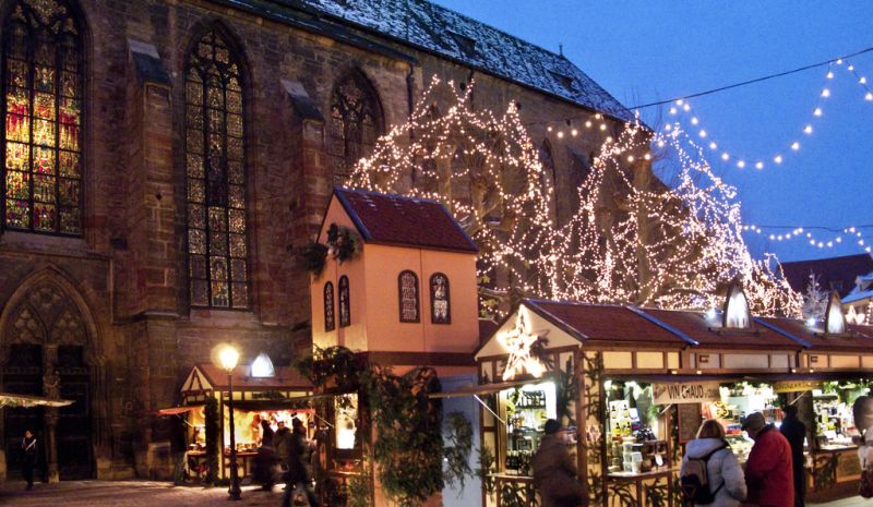 Dolu Dolu Noel Pazarları Alsace & Colmar & Strazburg Rotası Turu V2
